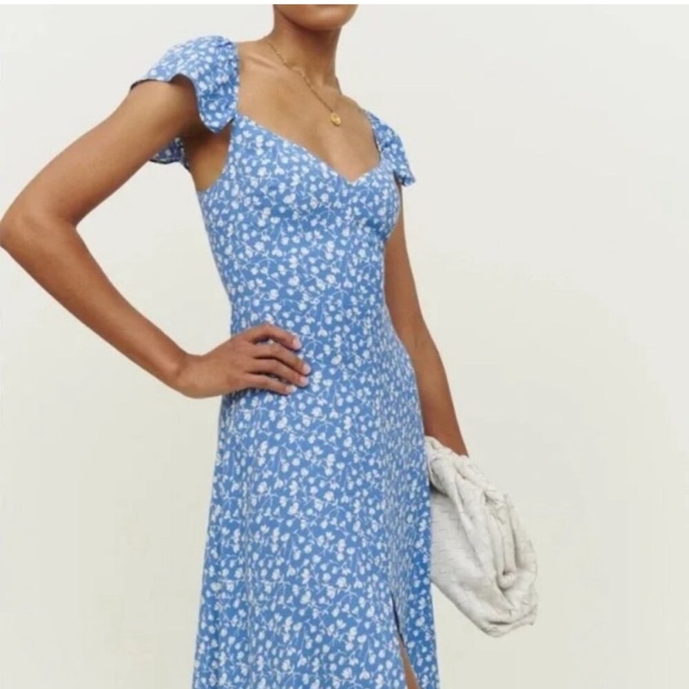 REFORMATION Baxley Midi Dress in Marie - NWT Size 6